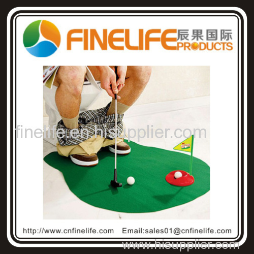 2014 newest tee time toilet golf