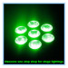 7 Pcs 4W/10W 4 in 1 Mini LED Wash Beam Moving Head Light