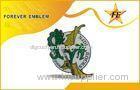 Promotional Custom 200mm Bronze Enamel Badge For Souvenirs