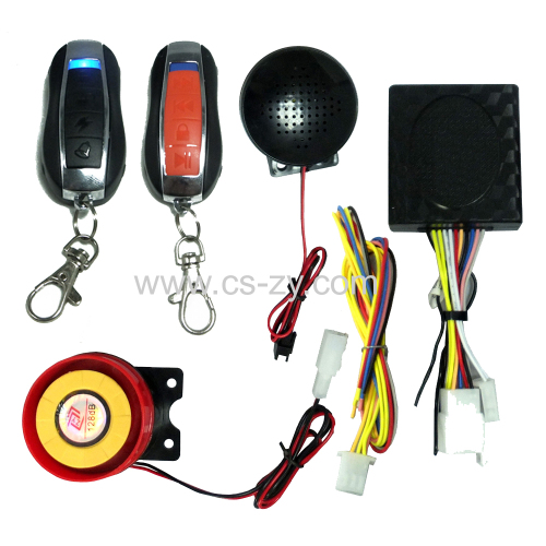 voice prompt security alarm motorcycle