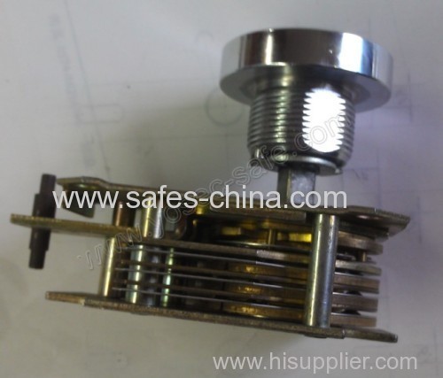 Mechanical combination locks and key/ ATM cash machine vault lock