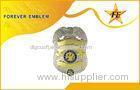 Nickel Free Plating Finish / Epoxy Police Style Military Police Badges / Security Badge