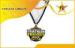 3-Sides Polished Souvenir Marathon Metal Medals With OEM Logo For Award