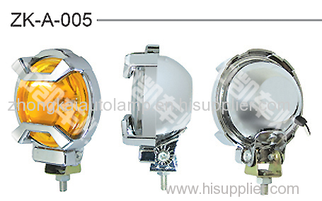 Universal round fog lamp with cover diameter 125mm