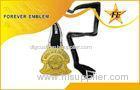 3D Design Irregular Shape Olympic Gold Metal Medals With Custom Design