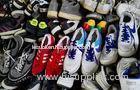 Durable Man or Women Used Sport Shoes / Second Hand Shoes Red White Grey Colorful