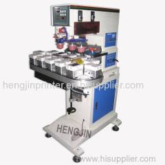 3 color converyor pen printing machine max plate size is 100x150mm