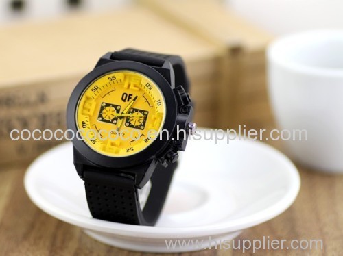 Fashion silicone sports watch Made in China