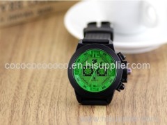 Fashion silicone sports watch Made in China