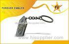 Low Cadmium Zinc Alloy Promotional Keychains / Keyring With Custom Design