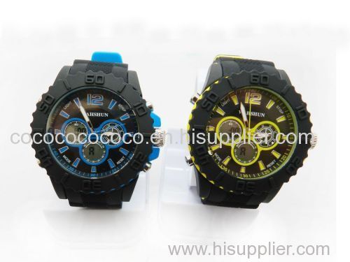 Colorful silicone fashion watch Made in China