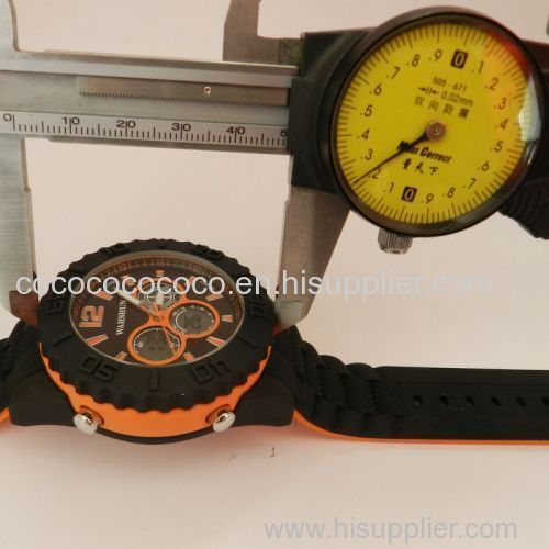 Colorful silicone fashion watch Made in China