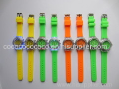 Colorful children glow watch Made in China