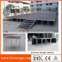 aluminum profession indoor or outdoor assembly mobile stage for sale