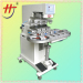 Pneumatic 4 color conveyor tampon printing machine with ink tray