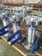 Double Block ball valve