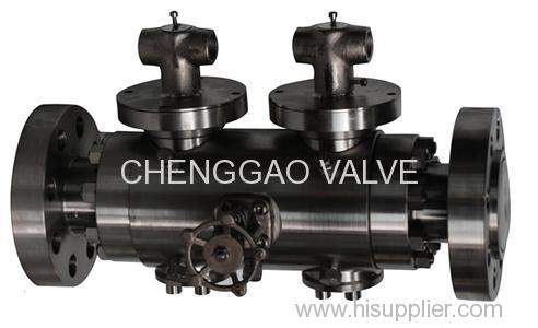 One piece ball valve 