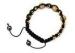 Handmade Fashionable Crystal Bridal Evil Eye Shamballa Bead Bracelet Jewelry NP10068