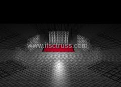 Layer Truss System Ringlock Scaffolding Structure and Mobile Stages for Indoor Concert Events