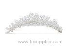 silver, rhodium, gold coating bridal, Party, Wedding crystal hair combs for women