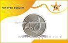 Fashion Accessories Brass Chromed Plated Custom Metal Buttons With Loop