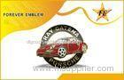 W / O Coloring , Glitering , Painting , Printed Sticker ABS Chrome Metal Car Emblem