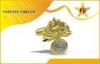 Brass Men's Custom Cufflinks With Nickel , Gold , Bronze , Cooper Plating