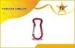Various Size And Colors Anti-Corrosion Carabiner Hook With Key Ring