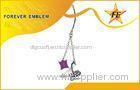 Anodized Various PMS Color Custom Metal Charms Satin Matt Plating