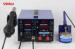 YIHUA 853D 2A with USB 3 IN 1 soldering station rework station iron handle