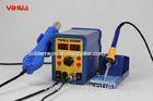 Electronic PCB 2 In 1 Hot Air Solder Station With 3 Nozzles portable soldering station