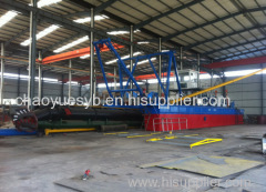 hydraulic cutter suction sand dredge