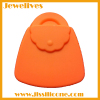 Orange handbag shape silicone cake mold