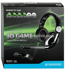 Sennheiser PC333D G4ME Closed Back Surround Sound PC Gaming Multipurpose Headset