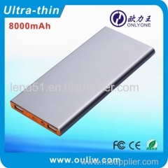 Ultra-thin mobile power bank charger