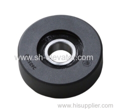 Step wheel Φ75x23.5 bearing 6204 for escalator spare part ;Kone elevator roller