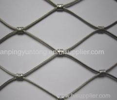 zoo mesh/stainless steel rope mesh/cable mesh