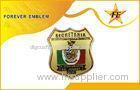 Stamped Soft Enamel Military Police Badges Pms Color For Unit / Arm