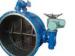 Electric / Manual Drived Flanged Butterfly Valve for Pressure 0.25Mpa - 2.5 Mpa