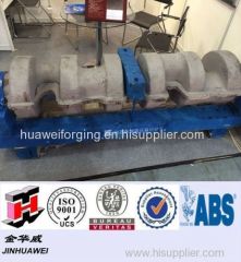 forged full-fiber integral die forging crankshafts for frac. pump