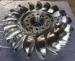 Stainless steel 0Cr13Ni4Mo Forged CNC Pelton Turbine Runner / Pelton Wheel with Diameter Below 2.5m