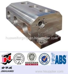 Cementing pump fluid end module