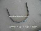 LG escalator Escalator header curve guide rail operation without rollers