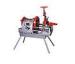 Electrical Pipe Threading Machine with coolant pump , 230V 460V / 60HZ