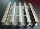 Silver Industrial Aluminium Extrusion Profile For Loading Container