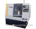 1.5kw Horizontal CNC Lathe Machine with two axes Cylindrical , tapered and stepped turning