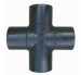 hdpe butt fusion injection equal cross pipe fittings