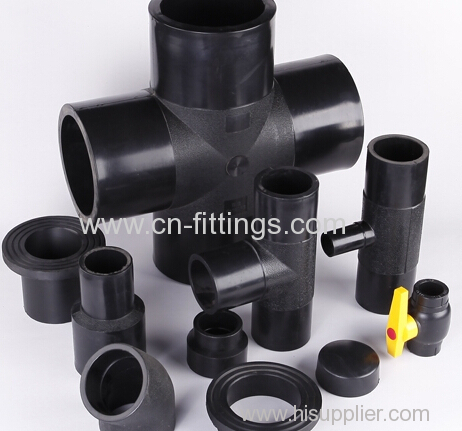 hdpe butt fusion injection stub end flange pipe fittings