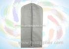 Durable Non Woven Suit Cover Bag / Garment Bags for Man , Grey or Black