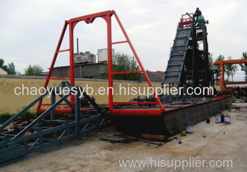 bucket chain type river sand dredger